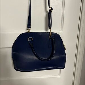 Elegant Navy Blue Women's Handbag